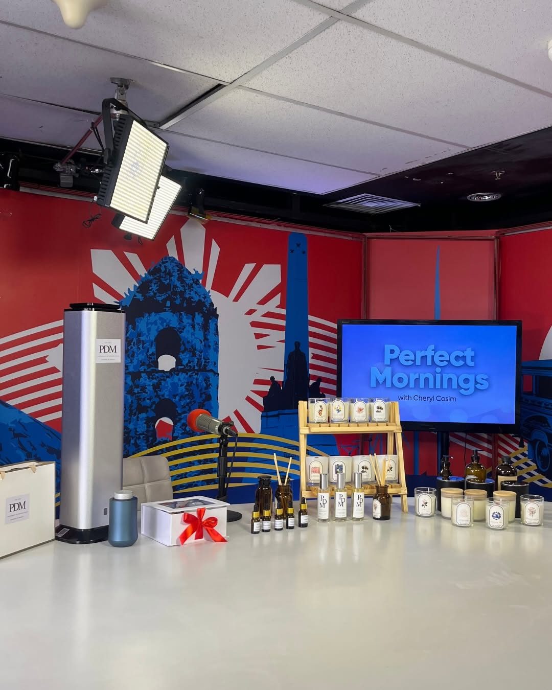 Pabango de Manila candles, sprays and oils on the Perfect Mornings set
